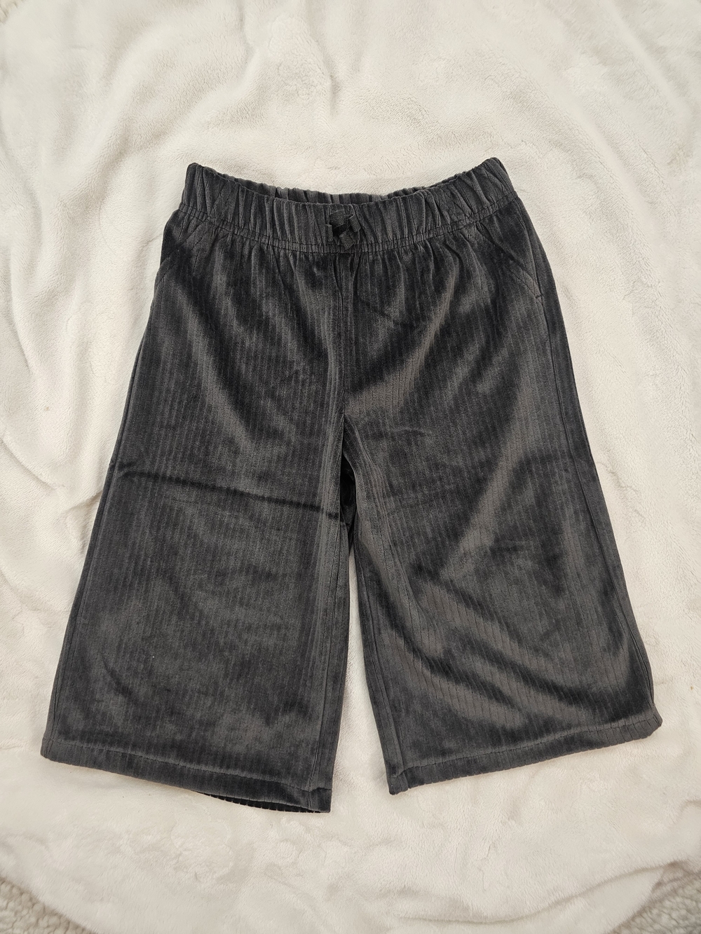 Carter's Black Wide-Leg Pull-On Shorts